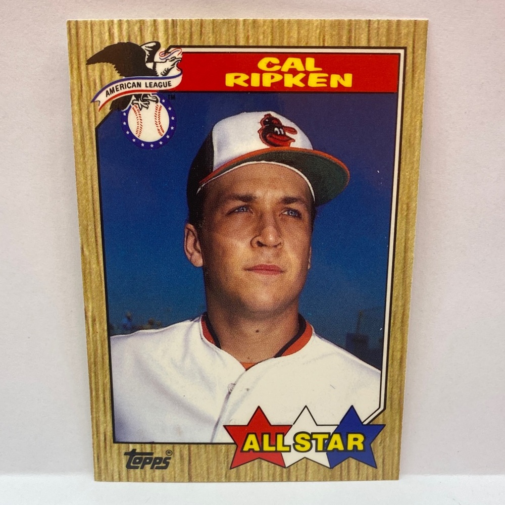 1987 Topps Cal Ripken All-Star Tiffany #609 (084) - Picture 1 of 2
